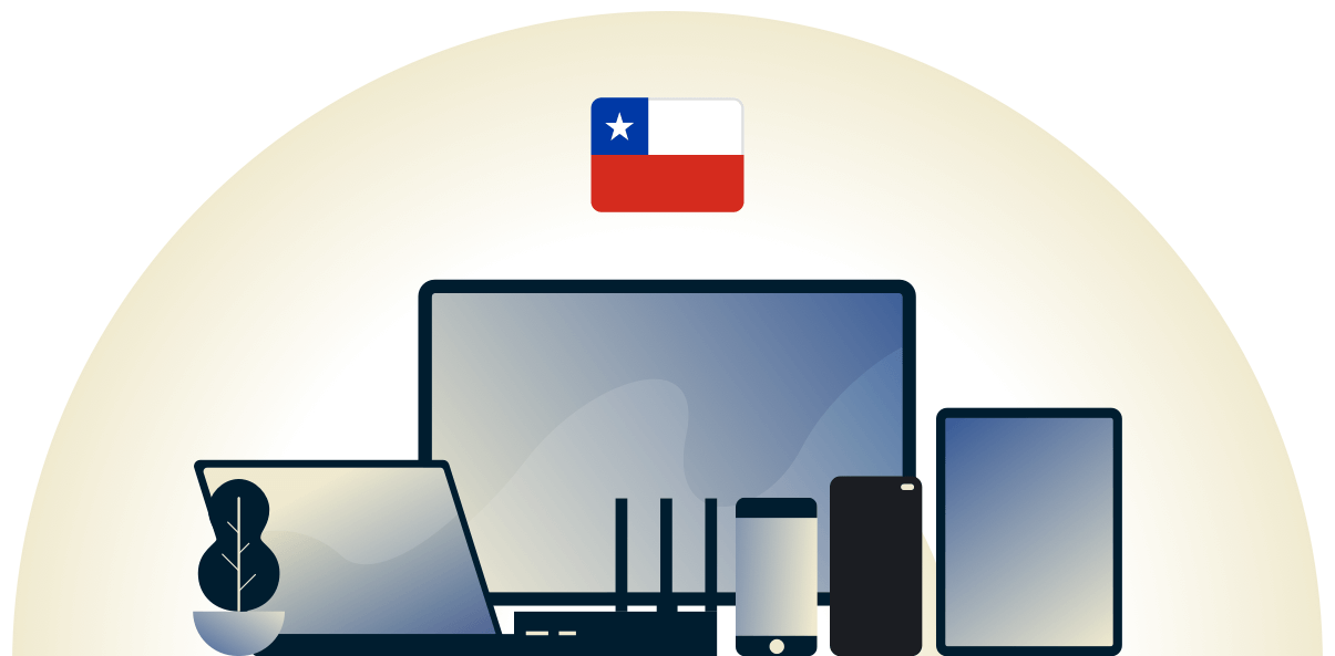 VPN chilien prot&eacute;geant une vari&eacute;t&eacute; de dispositifs.