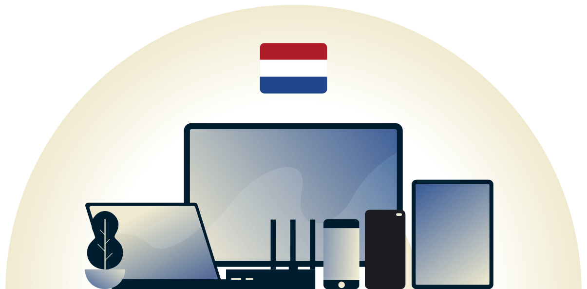 Unser Niederlande-VPN sch&uuml;tzt eine Vielzahl von Ger&auml;ten.